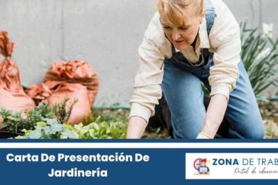 Carta De Presentación De Jardinería
