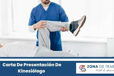 Carta De Presentación De Kinesiólogo | Ejemplos Y Tipos