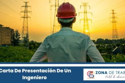 Carta De Presentación De Un Ingeniero