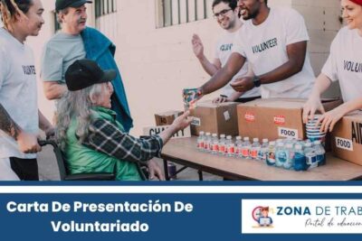 Carta de presentación de Voluntariado