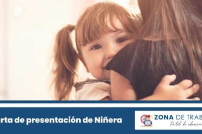 Carta de presentación de Niñera
