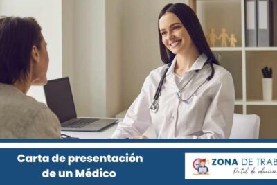 Carta de presentación de un médico