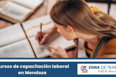 Cursos de capacitación laboral gratis en Mendoza 2022