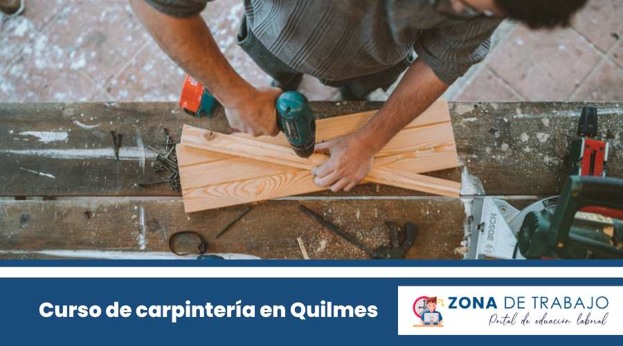 Curso de carpintería en Quilmes
