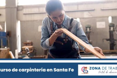Curso de carpintería en Santa Fe