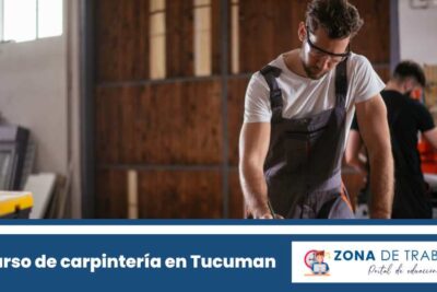 Curso de carpintería en Tucuman
