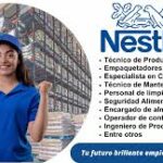 NESTLE BUSCA PERSONAL DE TRABAJO PARA DISTINTAS AREAS